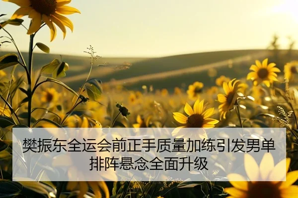 樊振东全运会前正手质量加练引发男单排阵悬念全面升级